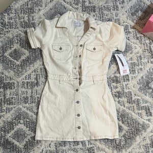 Celebrity Pink Light Blue Denim Dress